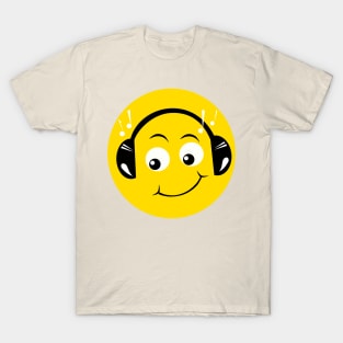 Emoji - DJ face T-Shirt